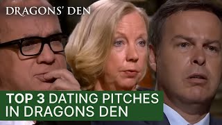 Top 3 Dating Pitches Turned Down By Dragons  VOL 1  Dragons Den [upl. by Iarahs982]