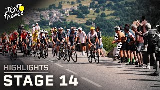 Tour de France 2024 Stage 14  EXTENDED HIGHLIGHTS  7132024  Cycling on NBC Sports [upl. by Alvin]