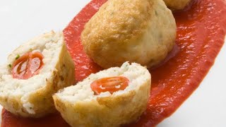 Receta de albóndigas de bacalao fresco con salsa de piquillos  Karlos Arguiñano [upl. by Ainelec574]