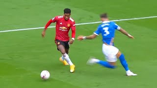 Marcus Rashford Top 40 Disrespectful Skill Moves [upl. by Kcirddet]