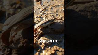 Discovering the Mudskipper Natures Amazing Fish facts animalfacts animals wildlife shorts [upl. by Kelley39]