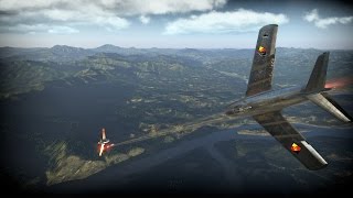 War Thunder MiG15bis vs F86F2 Sabre [upl. by Yevrah626]