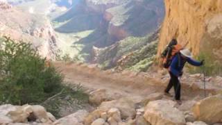 Grand Canyon Hiking The Bright Angel Trail [upl. by Neelyt]