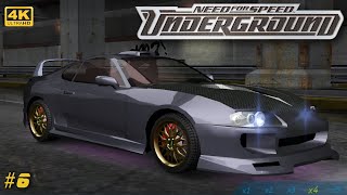 4K 🏁 Быстрейший в Олимпик сити  NFS Underground 6 [upl. by Adoh680]