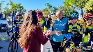 Unicef al via il quotMemorial Colomba Tirariquot da Ventimiglia parte la Staffetta per i bambini’ [upl. by Norahc]