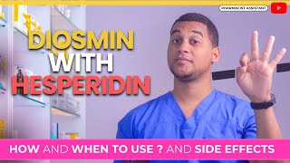 Diosmin with Hesperidin How to Use It amp 3 Common Side Effects [upl. by Sheena444]