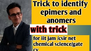 Trick to identify the epimer and anomer in hindi [upl. by Lupiv]