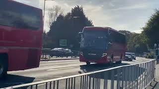 Scania Coaches in Bearwood [upl. by Kolva]