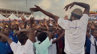 A Must Watch Gospel Jama praises that uplifted the spirit of everyone at the kumasi jubilee Park [upl. by Kinghorn]