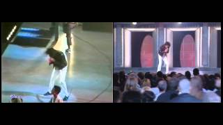 Michael Jackson  You Rock My World  Live 30th Anniversary 2001  Amateur VS Pro [upl. by Janicki79]