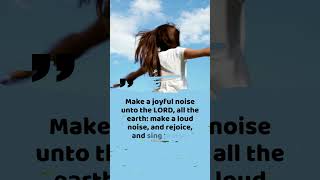 Psalm 984 Make a joyful noise unto the LORD all the earth [upl. by Elkraps]