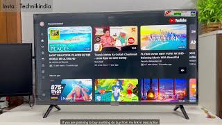 iFFALCON TCL 40 inch F53 TV at 13K only  Full HD LED TV Review  Android 11  App support [upl. by Sontich]