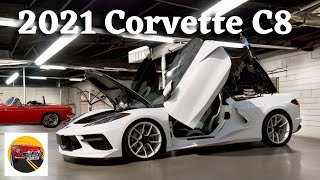 Unleashing The Force Customizing A 2021 Corvette Stingray C8 With Imperial Storm Trooper Upgrades [upl. by Eatnahc]