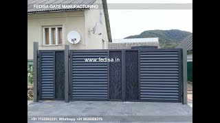 Main Gate Design Modern Gate Design Home Front Gate Color Front Boundary Gate Design [upl. by Ebberta]