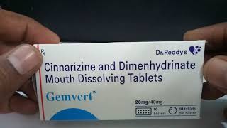 Gemvert Tablet Review In Hindi [upl. by Laszlo]