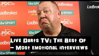 The best of Live Darts TV The most RAW and EMOTIONAL darts interviews [upl. by Tezile]