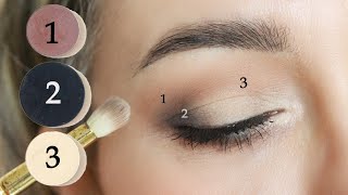 Trucco occhi portabile leggero per tutte imparerete a realizzarlo con pochi prodotti [upl. by Hackett]