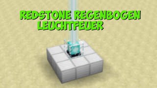 Minecraft Regenbogen Leuchtfeuer  ÄNDERT SEINE FARBE [upl. by Garibald]