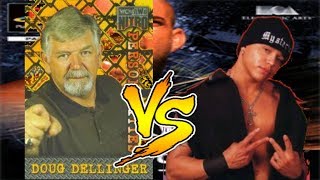 WCW Mayhem Doug Dellinger vs Rey Mysterio Jr [upl. by Banky]