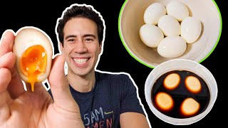 How to Make RAMEN EGGS Perfect at Home [upl. by Arykahs472]