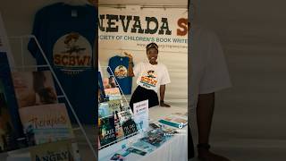 scbwi volunteer at the lasvegasbookfestival books illustrator artists artistlife localartist [upl. by Enilrad17]