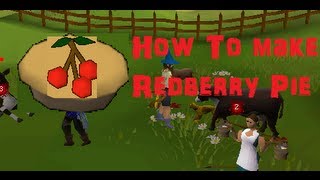 How to make a Redberry Pie in Runescape 2007 Nerf [upl. by Dorcus206]