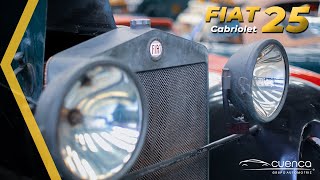 FIAT Cabriolet modelo 1925 [upl. by Airot]