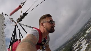 Riding The Worlds Tallest Sky Coaster At Fun Spot America In Kissimmee amp More On Ride POVs [upl. by Dacia]