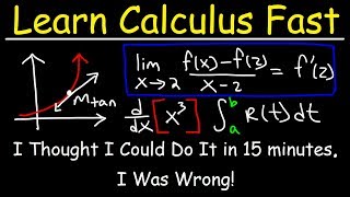 Understand Calculus in 35 Minutes [upl. by Saihttam596]