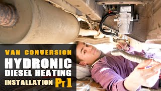 How to Instal Eberspacher Diesel Hydronic Heater STEP BY STEP [upl. by Aihsot546]