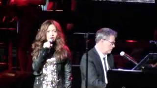 Charice sings God Bless America with David Foster in NYC Oct 23 2009 [upl. by Puttergill]