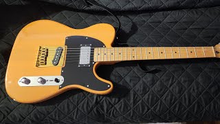 New Harley Benton Keith Richards Micawber 54 Telecaster  Unboxing [upl. by Giguere]