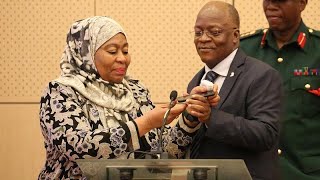 Tanzania to swear in first female president Samia Hassan Suhulu [upl. by Shantha]