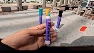 Sakura Solid marker review Graffiti tagging mission 18 [upl. by Tedda]