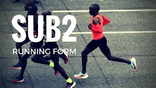 SUB2 Running Form  Kipchoge Desisa and Tadese Analysis [upl. by Jaime]