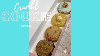 Crumbl Cookie Review  Feb 21st  Feb 26th  CORNBREAD COOKIE amp VANILLA SUGAR ARE BACK  NEW 2022 [upl. by Naerda]