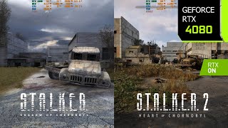 STALKER 2 vs Original STALKER Trilogy  GraphicsPerformance Comparison  RTX 4080 [upl. by Elleined]