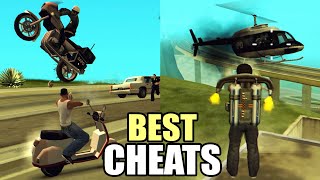 GTA San Andreas  TOP 20 Cheats PS2 [upl. by Cristin790]