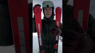 Slalomcarver Atomic Redster S9 Revoshock im Test 🧐 skitest snow ski skiing wintersports [upl. by Ahsilad]