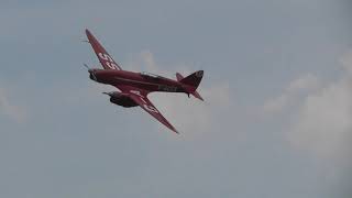 Shuttleworth Best of British Airshow 2024  The DH88 Comet [upl. by Carlock]