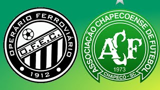 Operário x Chapecoense abrem a 30ª rodada da Série B Onde assistir [upl. by Erodasi]