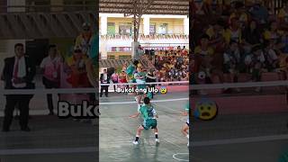 Head clash 🔥😳 sepaktakraw [upl. by Aytak]