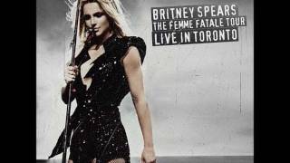 Britney Spears  Womanizer Femme Fatale Tour Studio Version [upl. by Leseil]