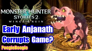 Monster Hunter Stories 2  Anjanath  Early Anjanath Farm  Glitch  Demo [upl. by Dirrej]