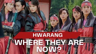 HWARANG Cast  Then and Now [upl. by Nahsar890]