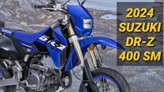 2024 Suzuki DRZ 400 SM Supermoto Model [upl. by Elehcir]