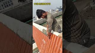 China roof tiles installation experts shortvideo buildingmaterial trending [upl. by Idnas]