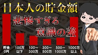 【2024年最新】誰も言わない…日本人の平均貯金額と絶望的な意識の差 [upl. by Ahtoelc]