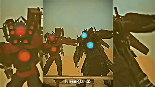 Titan CameraMan And Titan SpeakerMan Boogie Down Dance 💀🔥 spidarrund DaFuqBoom [upl. by Meunier66]