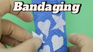 Beautiful Bandaging Technique [upl. by Baptist]